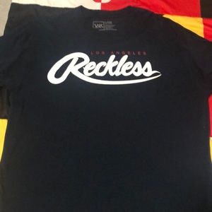 Men’s young and reckless tee